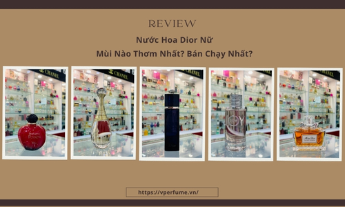 Nước Hoa Dior Nữ Mùi Nào Thơm Nhất? Bán Chạy Nhất?