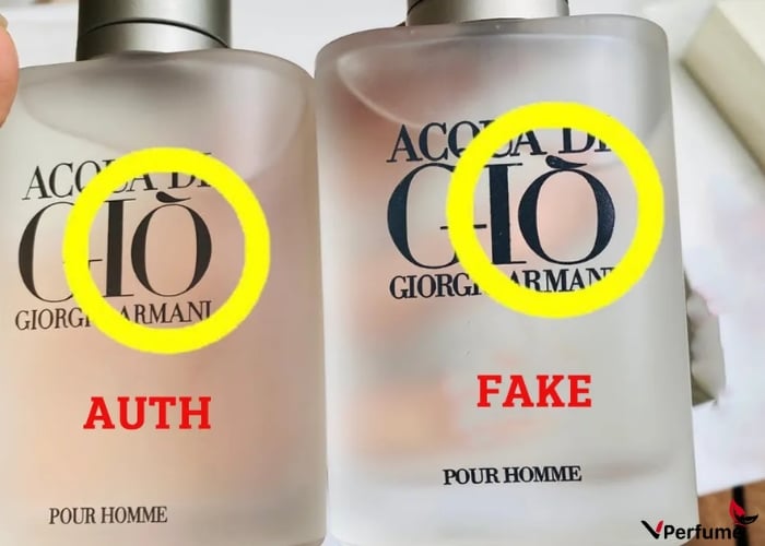 Phân biệt nước hoa fake dựa vào hình thức bên ngoài