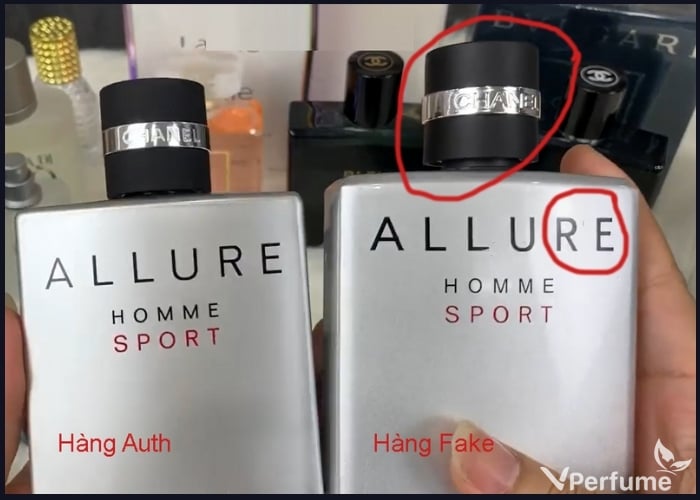 Phân biệt nước hoa Chanel Allure thật giả