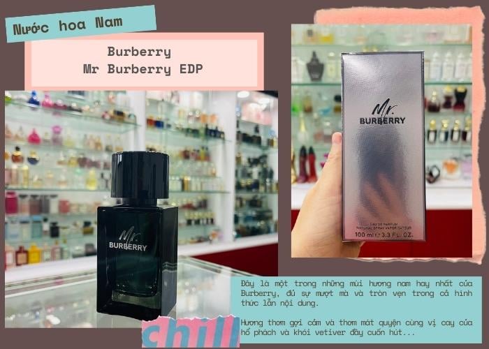 Mùi hương nước hoa Burberry Mr Burberry EDP