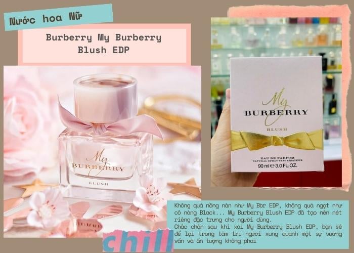 Mô tả mùi hương Burberry My Burberry Blush EDP