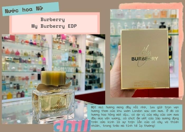 Mùi hương nước hoa My Burberry EDP