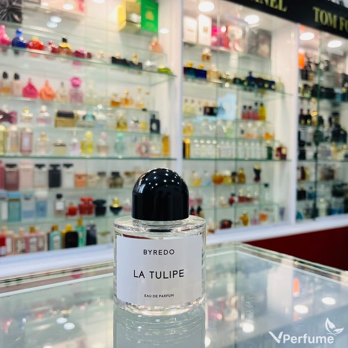 Thiết kế chai nước hoa Byredo La Tulipe