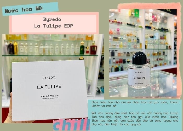 Mùi hương nước hoa Byredo La Tulipe