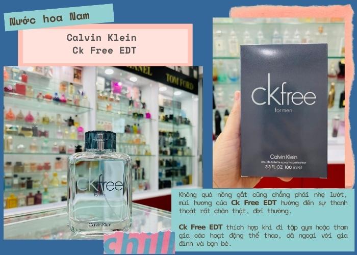 Nước hoa nam Calvin Klein Ck Free