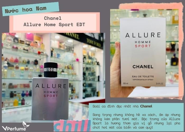 Phân biệt nước hoa Chanel Allure thật giả