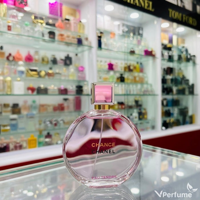 Thiết kế chai nước hoa Chanel Chance Eau Tendre