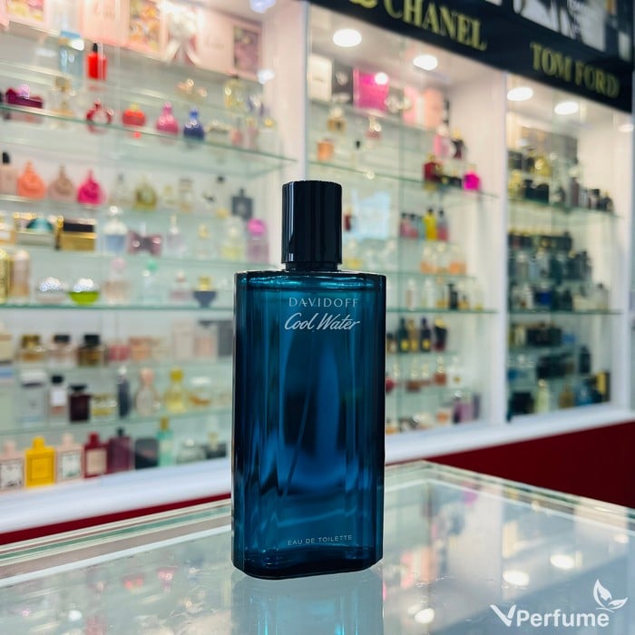 Thiết kế chai nước hoa nam Davidoff Cool Water