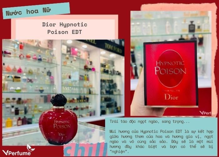 Mùi hương nước hoa Dior Hypnotic Poison EDT