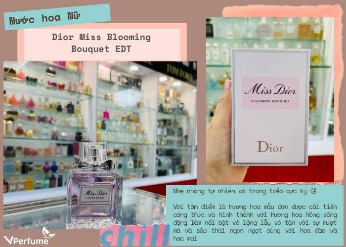 Mùi hương nước hoa Dior Miss Blooming Bouquet