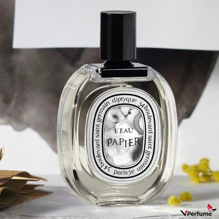 Thiết kế chai nước hoa Diptyque L’Eau Papier