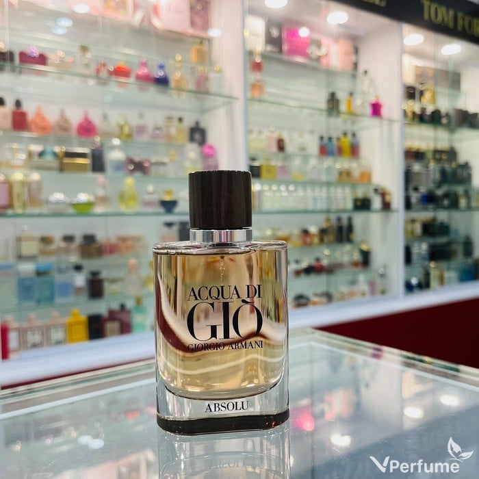 Thiết kế chai nước hoa Acqua di Gio Absolu