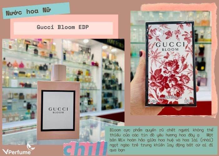 Mùi hương nước hoa Gucci Bloom EDP