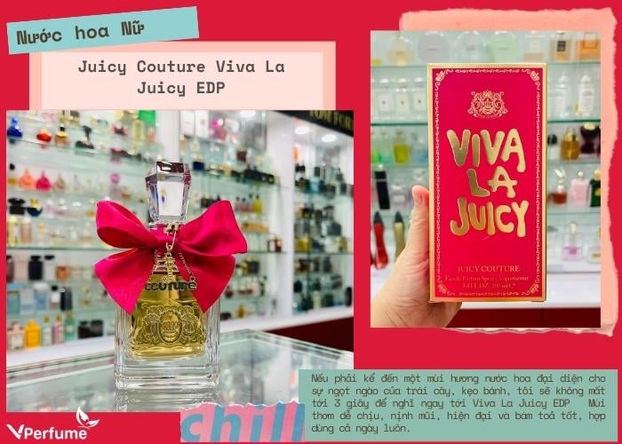 Mùi hương nước hoa Juicy Couture Viva la Juicy