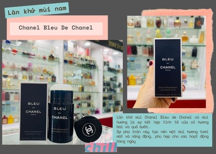 Mùi hương của lăn khử mùi Chanel Bleu de Chanel