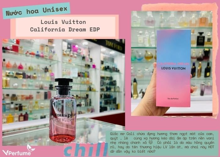 Mùi hương nước hoa Louis Vuitton California Dream