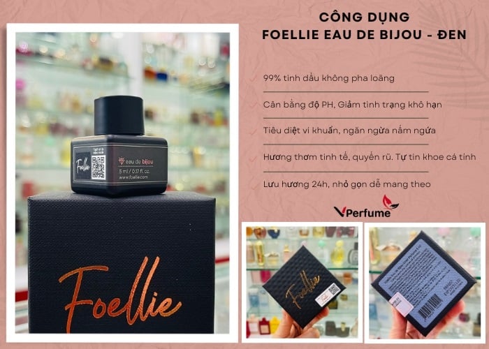 Công dụng của nước hoa vùng kín Foellie Eau de Bijou