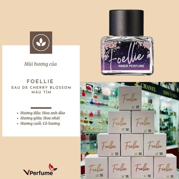 Nước hoa vùng kín Foellie Eau de Cherry Blossom