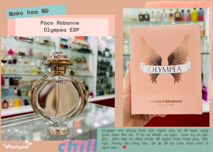 Mùi hương nước hoa Paco Rabanne Olympea EDP