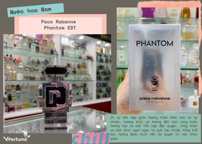 Mùi hương nước hoa Paco Rabanne Phantom EDT