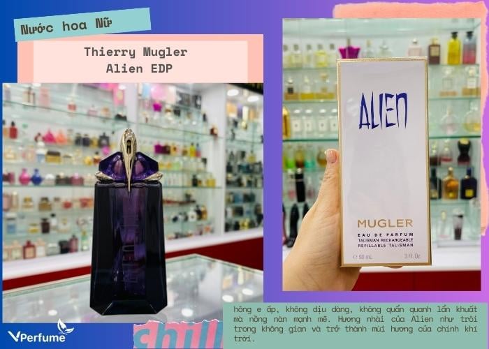 Mùi hương nước hoa Thierry Mugler Alien