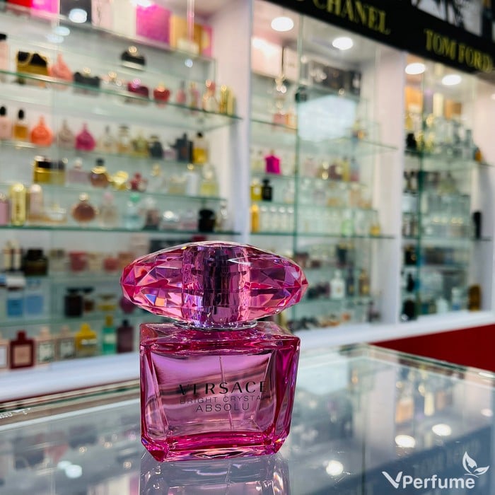 Thiết kế chai nước hoa nữ Versace Bright Crystal Absolu